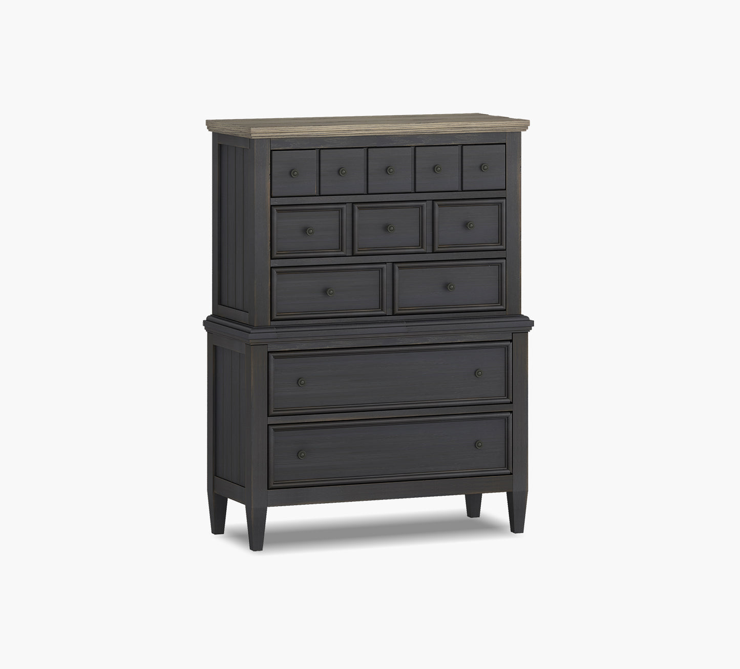 Farm House Charcoal 5 Drawer Chest