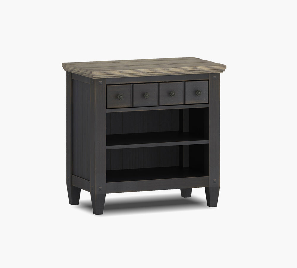 Farm House Charcoal Nightstand