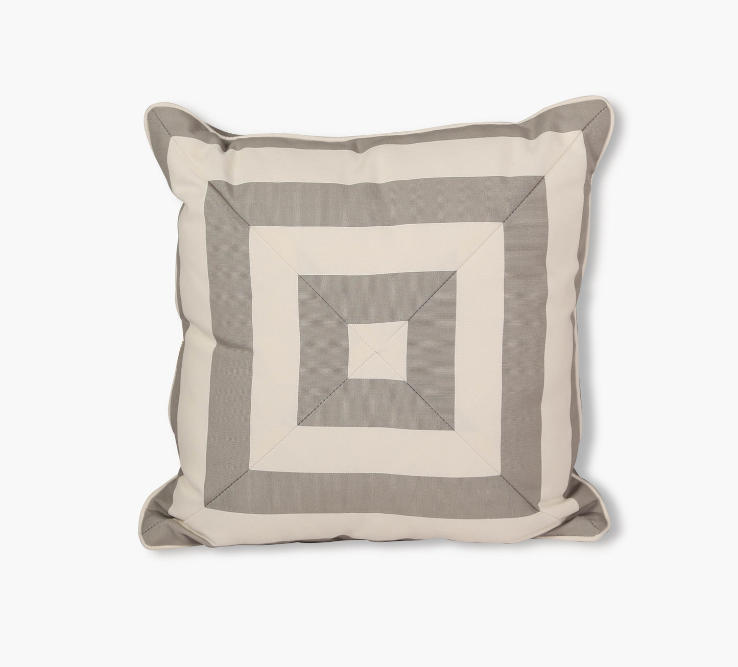 Cafe Platinum Reversible Outdoor Throw Pillow