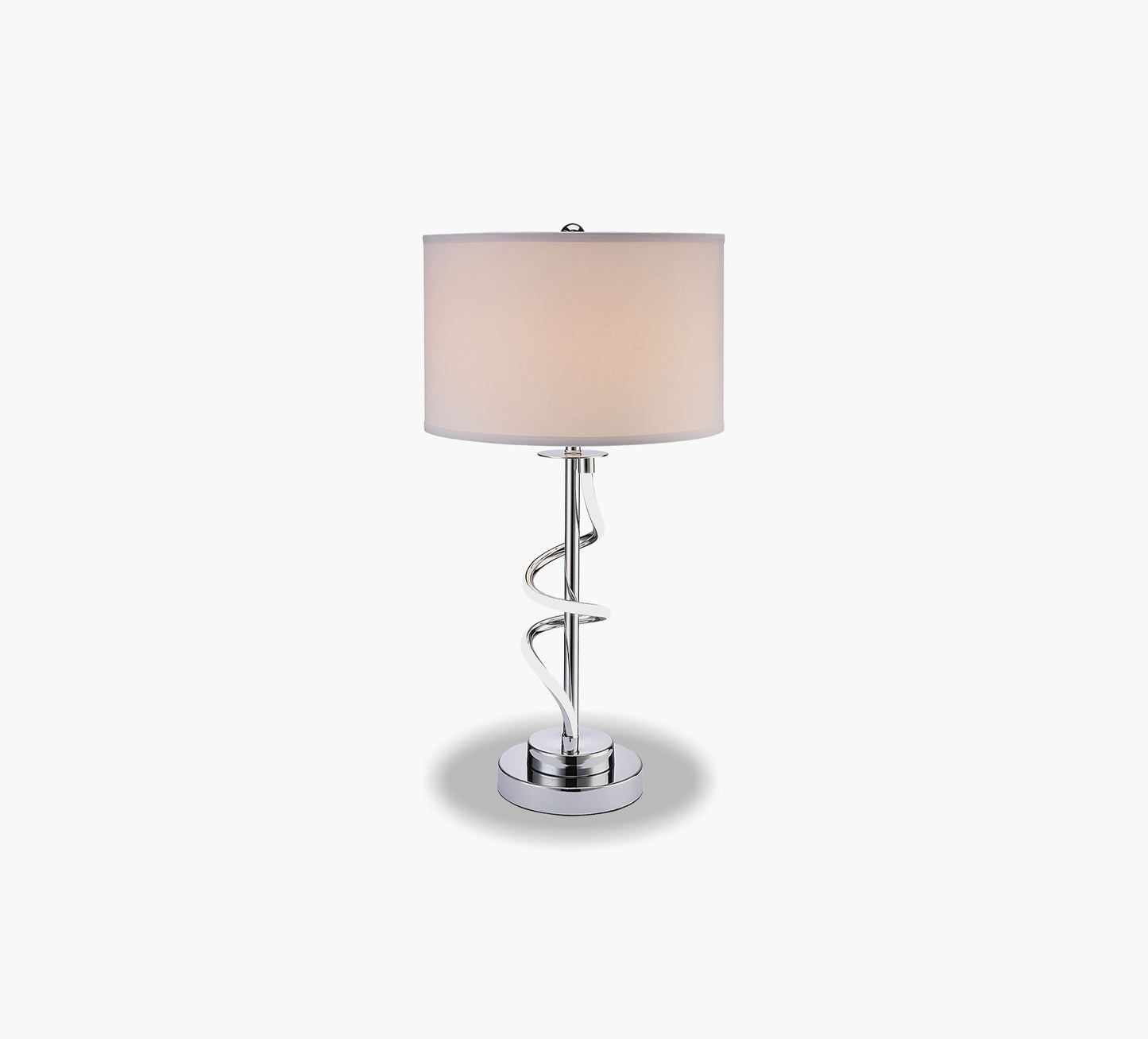Chrome LED Nightlight Table Lamp