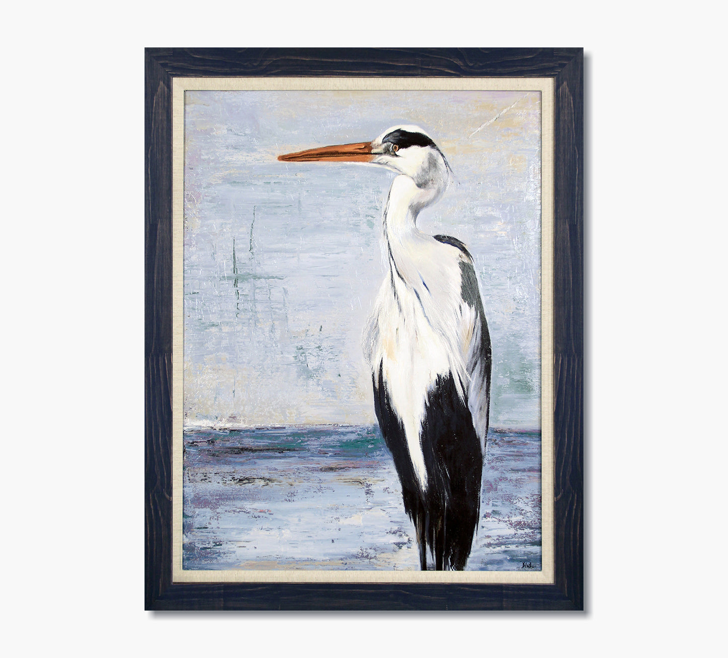 Blue Heron 2 Artwork 48 x37