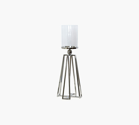 Candelabro mediano de plata