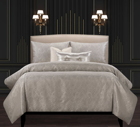 Jazz Club Silver Queen Comforter Set