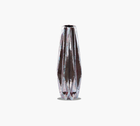Distressed Brown Large Vase