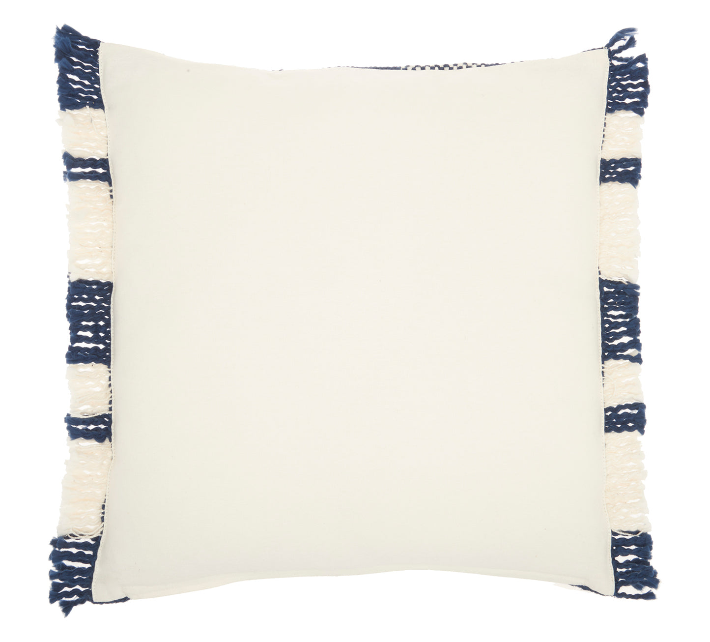 Navy Plaid Pillow
