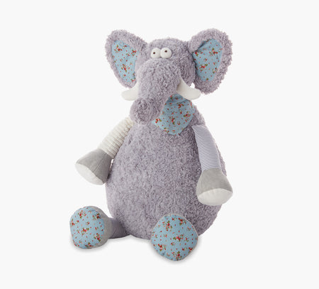 Grey Elephant Pouf