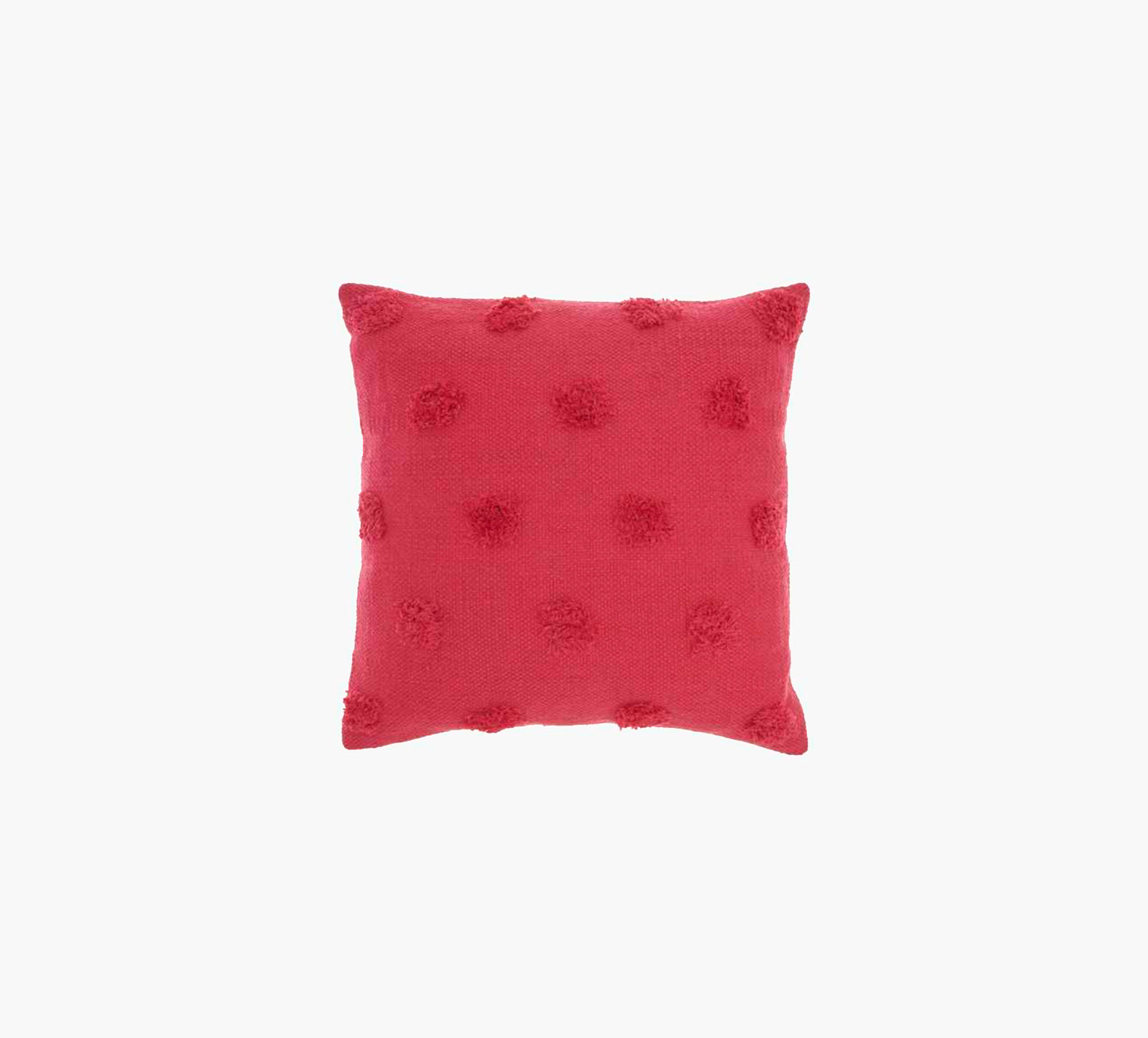 Hot Pink Dot Pillow 18 x 18