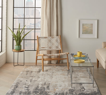 Tango Cream Grey 8 x 10 Rug