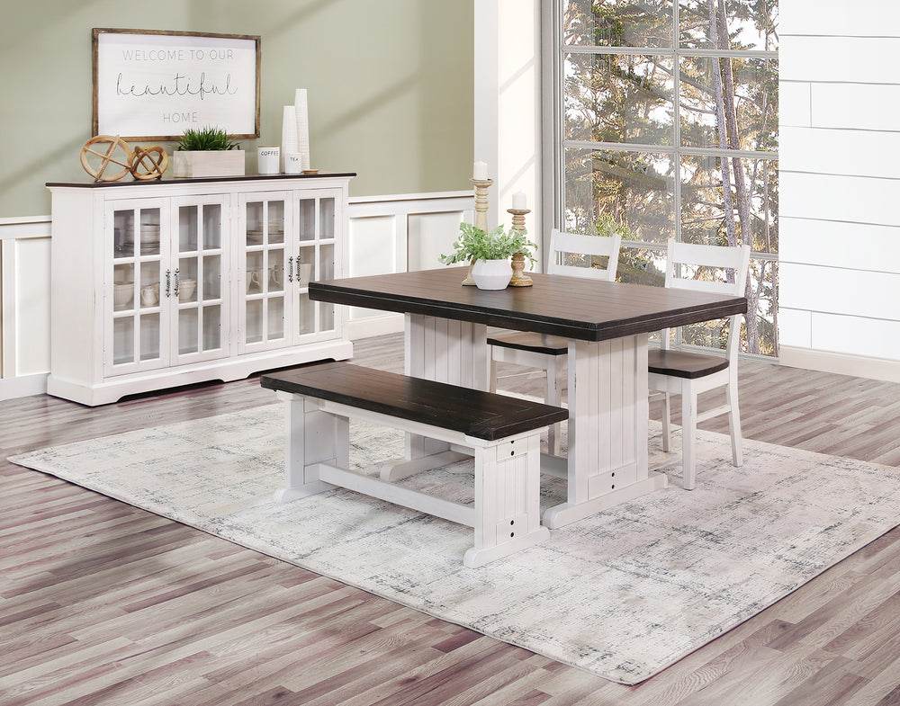 Juego de comedor Carriage House de 4 piezas