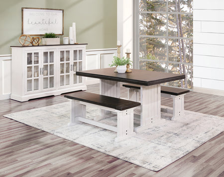 Juego de comedor Carriage House de 3 piezas