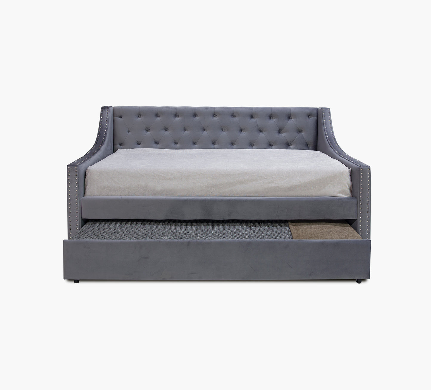 Gulf Breeze Charcoal Twin Upholstered Daybed