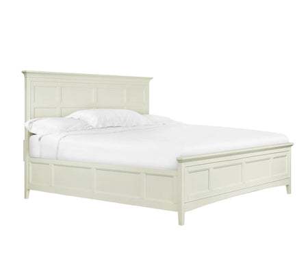 Kentwood Antique White Queen Panel Bed