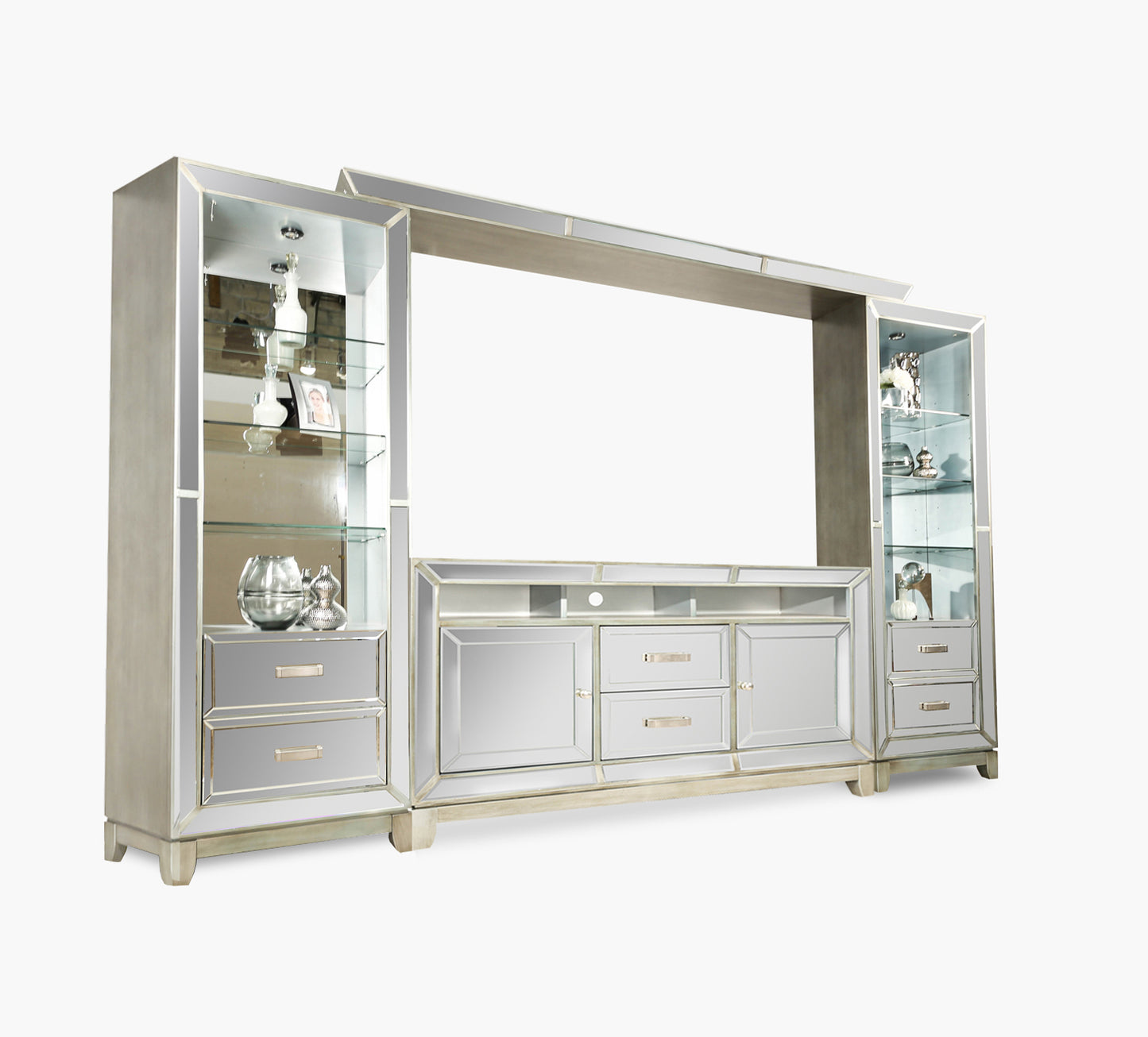 Reflections 4 Piece Wall Unit