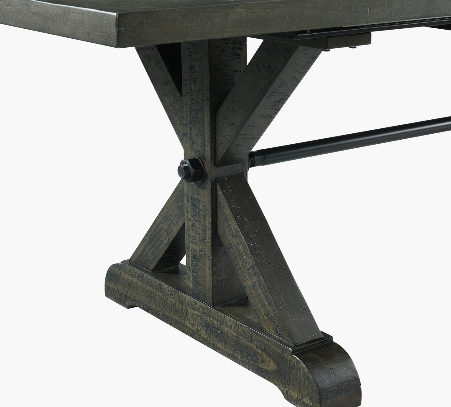 Saw Buck Trestle Dining Table