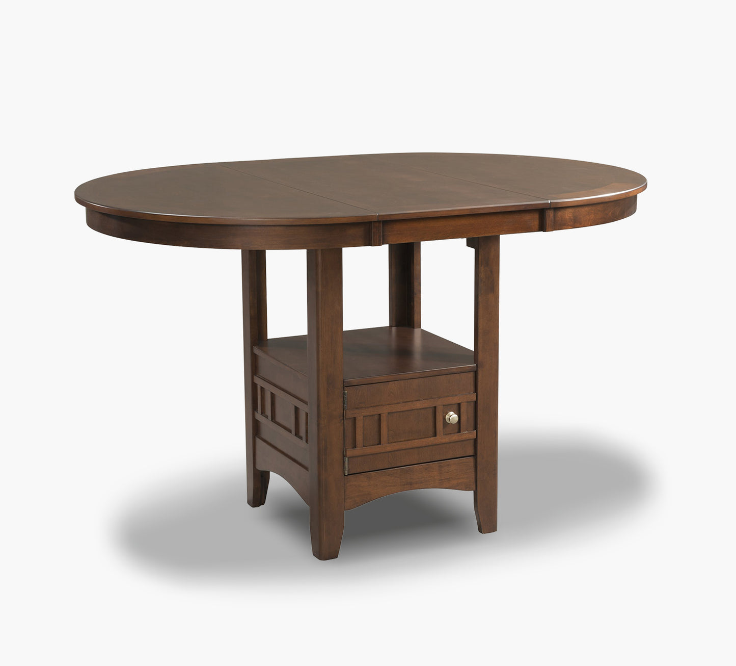 Saxton Pub Cherry Round/Oval Counter Height Table