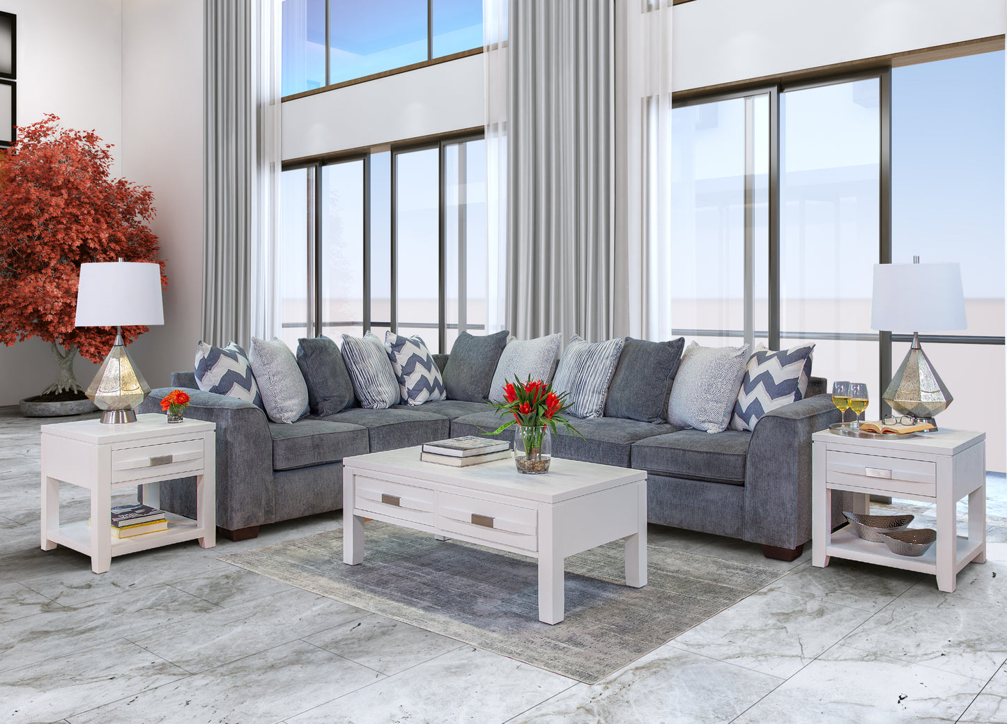 Sterling 5 Piece Living Room