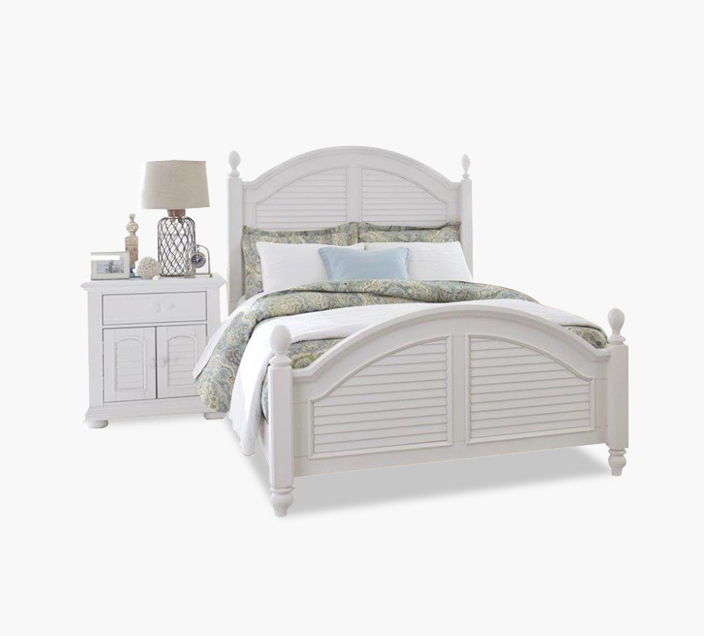 Summer House Queen Poster Bed