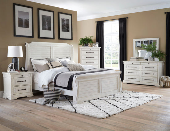 Trina 5 Piece King Sleigh Bedroom – Kane's Furniture