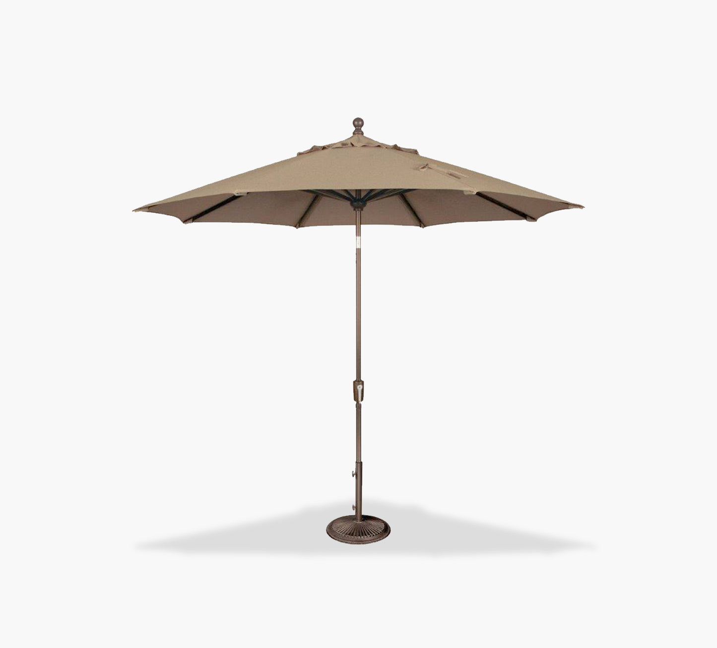 Market Taupe 9' Outdoor Umbrella